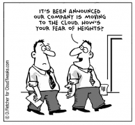 Cloud VPS cartoon image