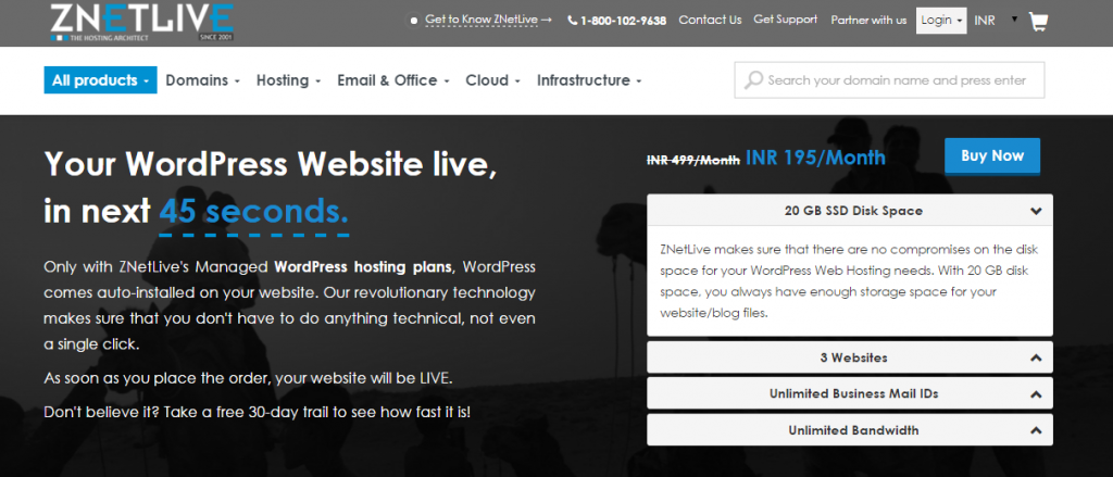 buy wordpress hosting