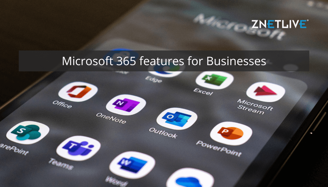 Top used features of Microsoft 365 