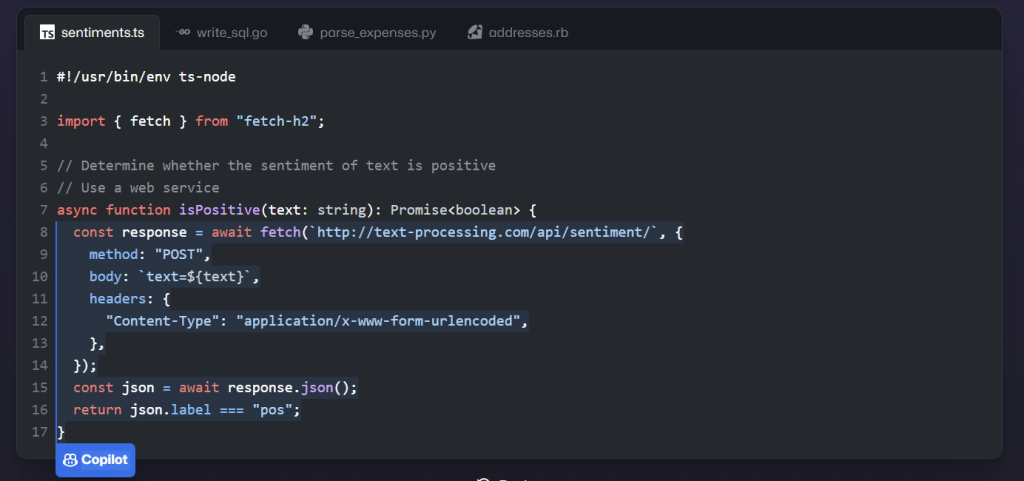 github copilot
