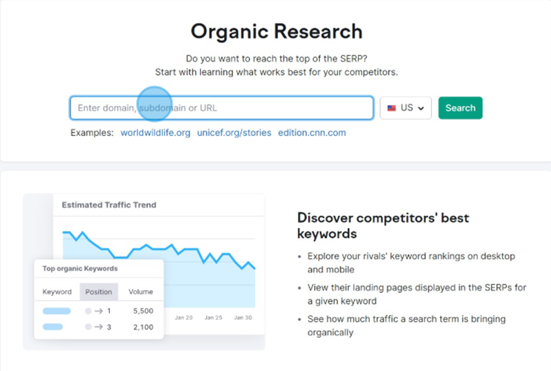 Organic Research Tool