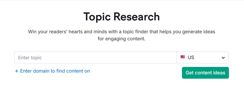 Topic Research Tool