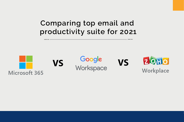 Microsoft 365 Vs Google Workspace Vs Zoho Workplace